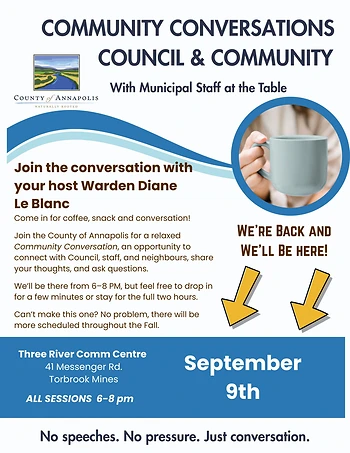 Poster for Community Conversations