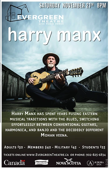Poster for Harry Manx
