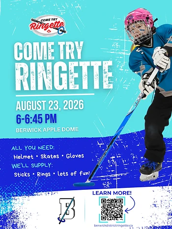 Poster for Come Try Ringette
