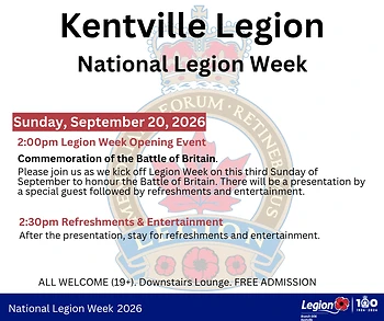 Poster for Legion Week - Opening