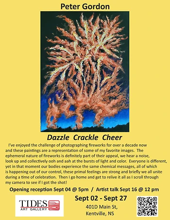 Poster for Art Show Opening