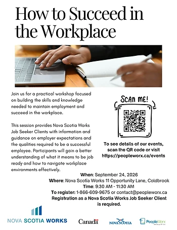 Poster for How to Succeed in the Workplace