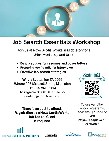 Poster for Job Search Essentials