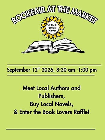 Poster for Book Fair at the Market