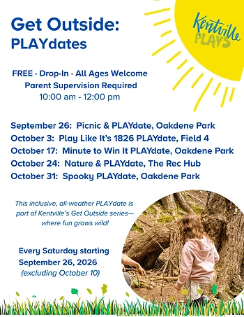 Poster for Get Outside PLAYdate: Spooky PLAYdate