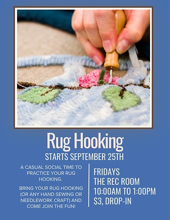 Poster for Rug Hooking