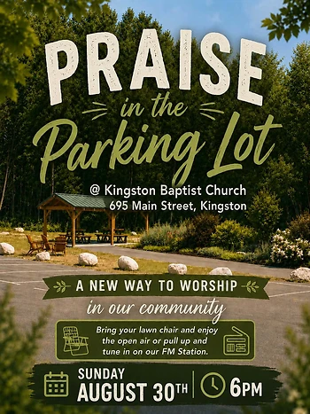 Poster for Praise in the Parking Lot