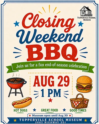 Poster for Closing Weekend BBQ
