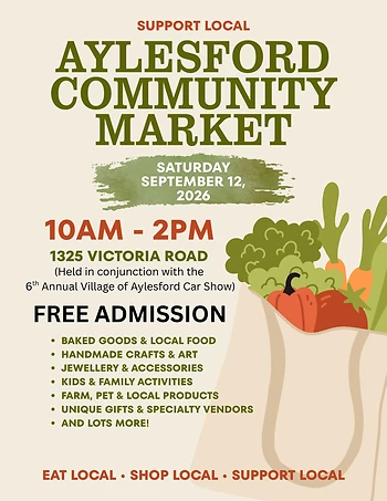 Poster for Aylesford Community Market