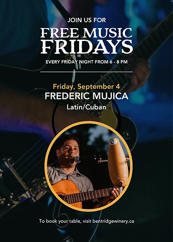 Poster for Frederic Mujica
