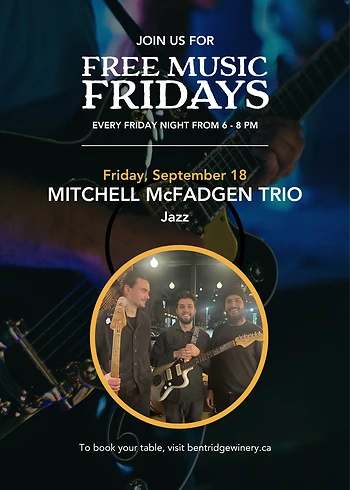 Poster for Mitchell McFadgen Trio