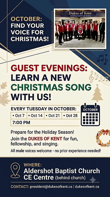 Poster for Find Your Voice For Christmas