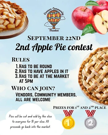 Poster for Caanan Community Market
