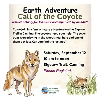 Poster for Call of the Coyote Earth Adventure