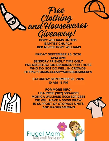 Poster for Free Clothing Giveaway