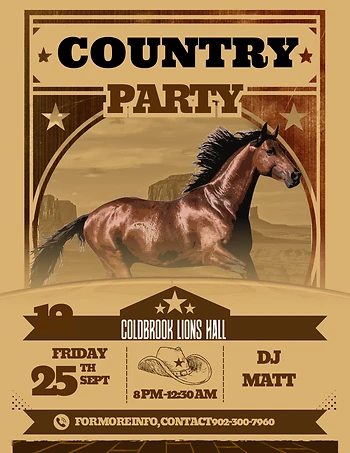 Poster for Country Dance
