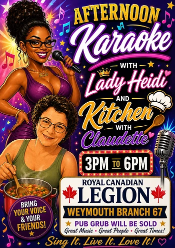 Poster for Lady Heidi Karaoke