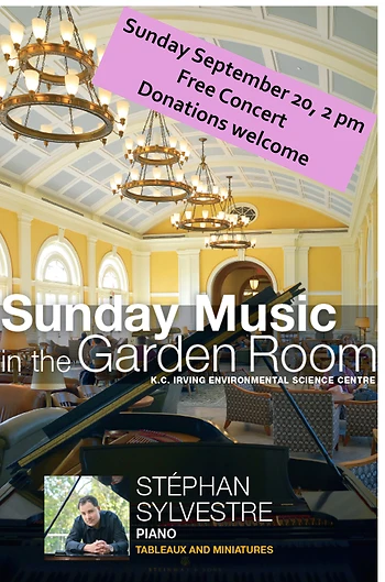 Poster for Garden Room Concert