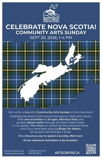 Poster for Community Arts Sunday