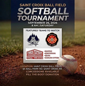 Poster for Fundraiser Softball Tournament