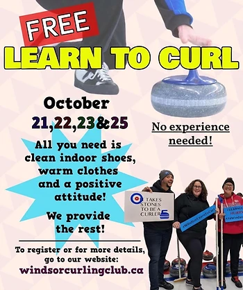 Poster for Adult - Learn to Curl