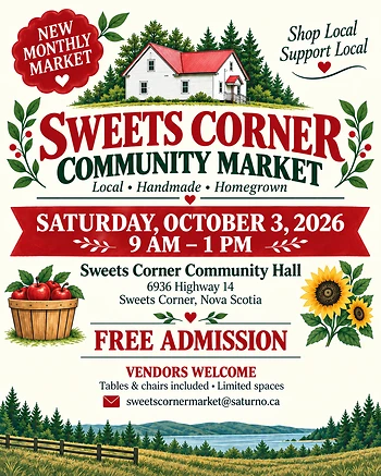 Poster for Sweets Corner Market