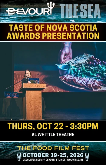 Poster for Taste of NS Awards Presentation
