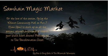 Poster for Samhain Magic Market
