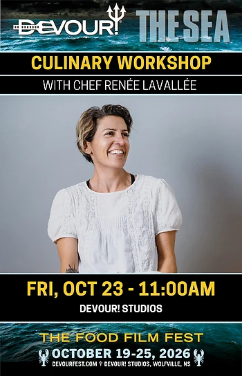 Poster for Culinary Workshop with Chef Renée Lavallée