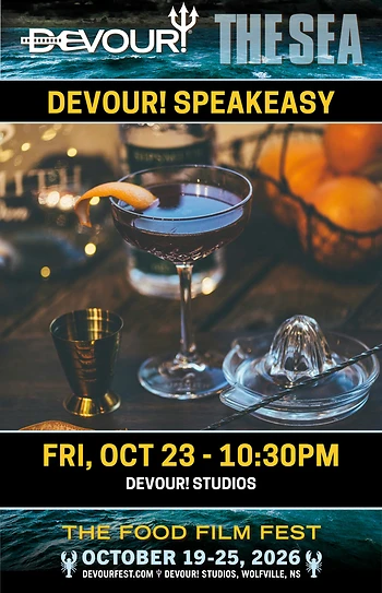 Poster for Devour! Speakeasy