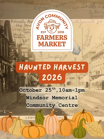 Poster for Haunted Harvest Halloween Market