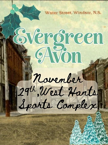 Poster for Evergreen Avon Holiday Market