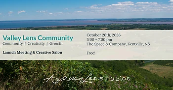 Poster for Valley Lens Community :: Launch Meeting