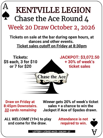 Poster for Chase the Ace Draw