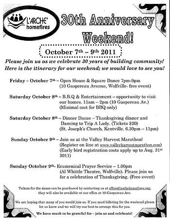 Poster for Square Dance & Open House