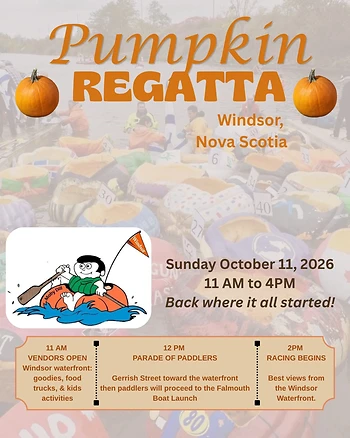 Poster for Windsor Pumpkin Regatta