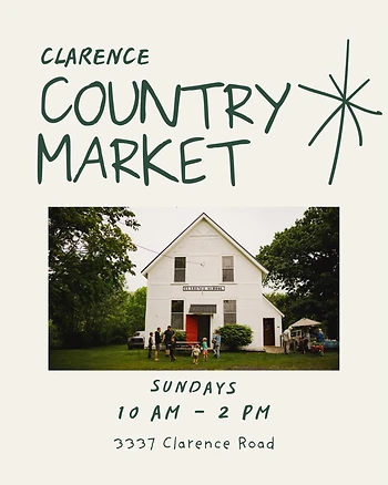 Poster for Last Regular Clarence Country Market of 2026