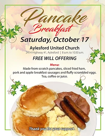Poster for Pancake Breakfast