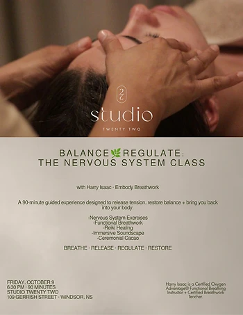 Poster for BALANCE & REGULATE :The Nervous System Class