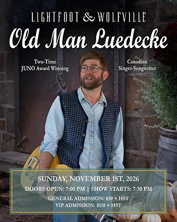 Poster for Old Man Luedecke