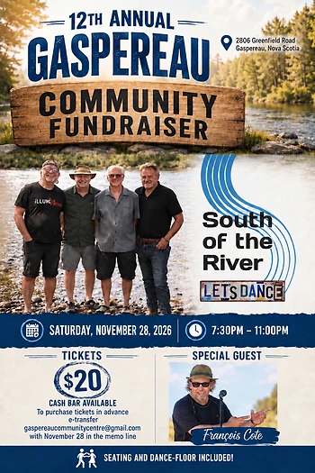 Poster for Gaspereau hall Dance