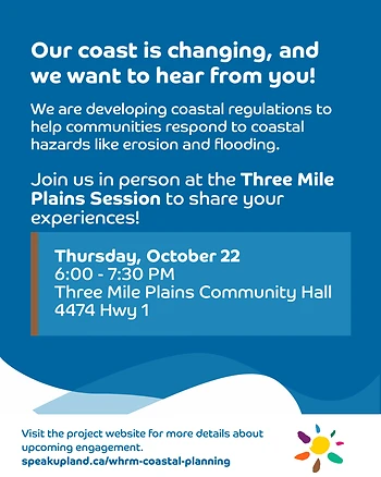 Poster for Coastal Protection Engagement