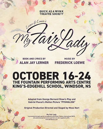 Poster for My Fair Lady - CLOSING NIGHT