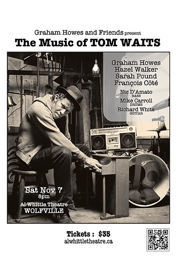 Poster for The Music of Tom Waits