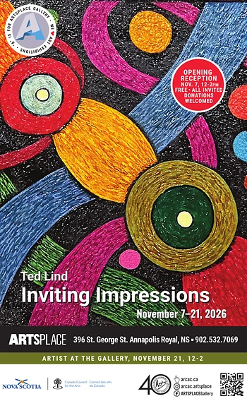 Poster for Opening | Inviting Impressions, Ted Lind
