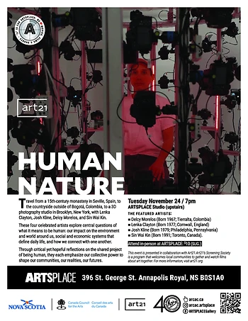 Poster for FILM | "Human Nature" with Art21