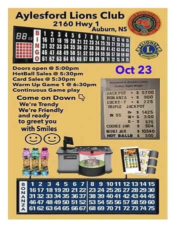 Poster for Bingo Friday