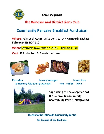 Poster for Pancake Breakfast