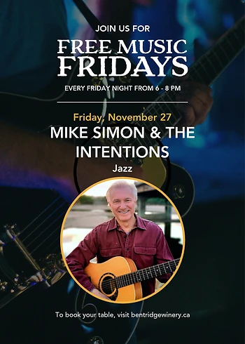 Poster for Mike Simon & The Intentions