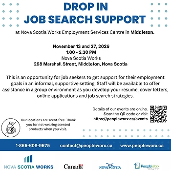 Poster for Drop In Event